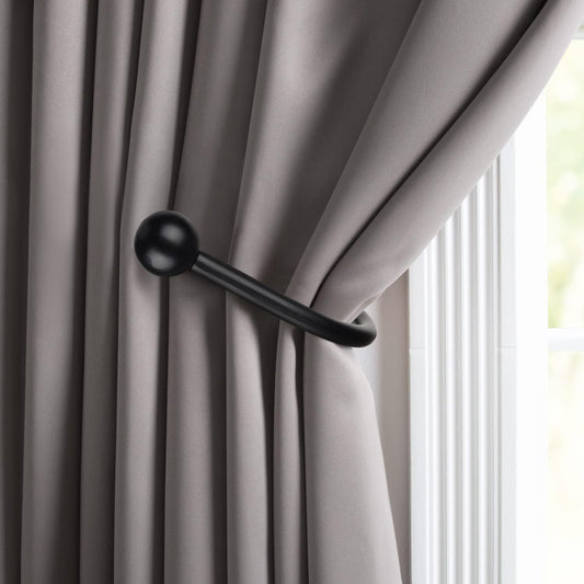 Curtain Holdbacks Tiebacks, 4pcs Curtains Holder Hooks for Home Decor