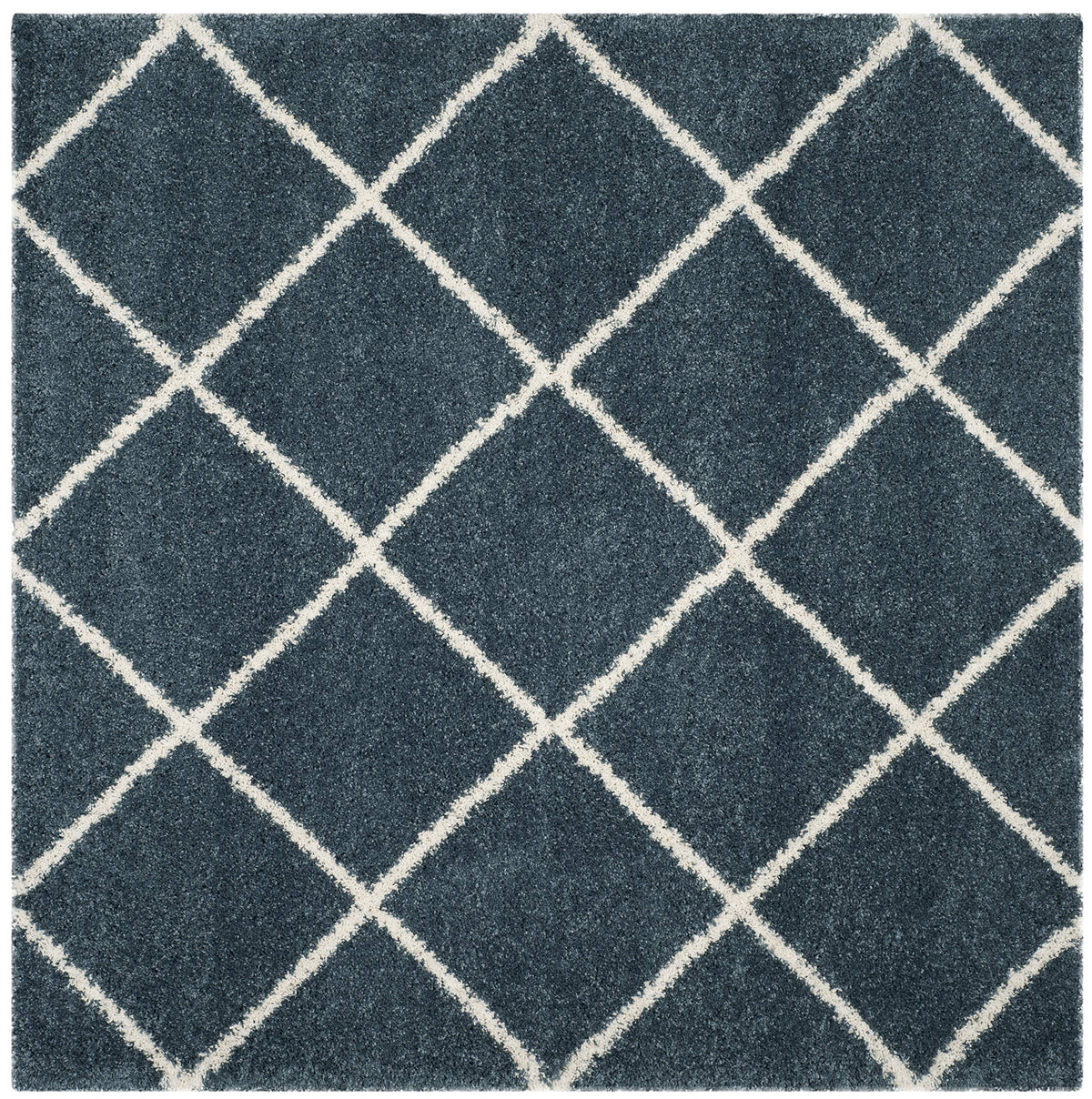 SAFAVIEH Hudson Shag Rug 8'x10', Soft Plush Moroccan Ivory & Beige SGH281D