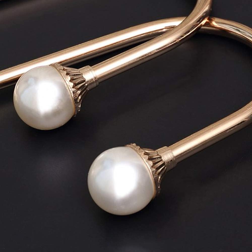 COCIVIVRE 2 Pack Curtain Holdbacks Wall Mounted Curtain Tiebacks Hooks