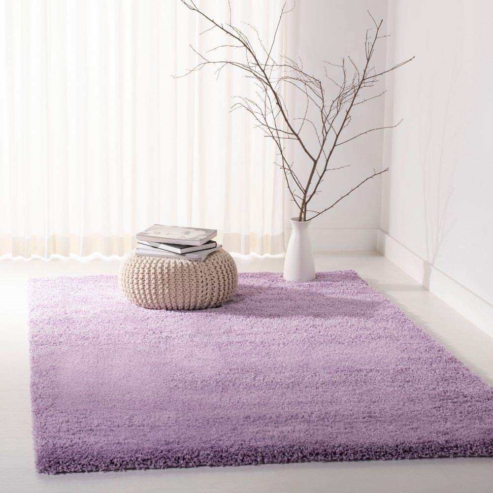 SAFAVIEH Area Rug 8x10 - California Shag Collection - Large - Beige, Non-Shedding & Easy to Clean, Ultra Plush Thick Pile, Ideal for Living Room, Bedroom, Dining Space (SG151-1313)