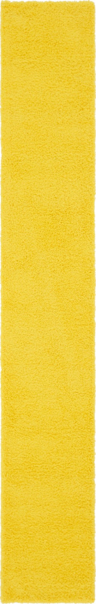 Unique Loom Solid Shag Collection Area Rug (8' x 10' Rectangle, Sandy Brown)