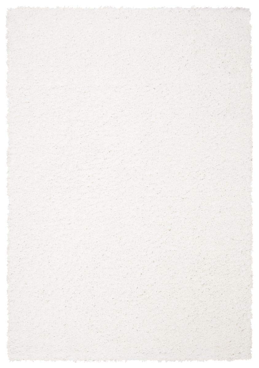 SAFAVIEH August Shag Rug 5'3"x7'6", Soft Plush Modern Ivory AUG200C
