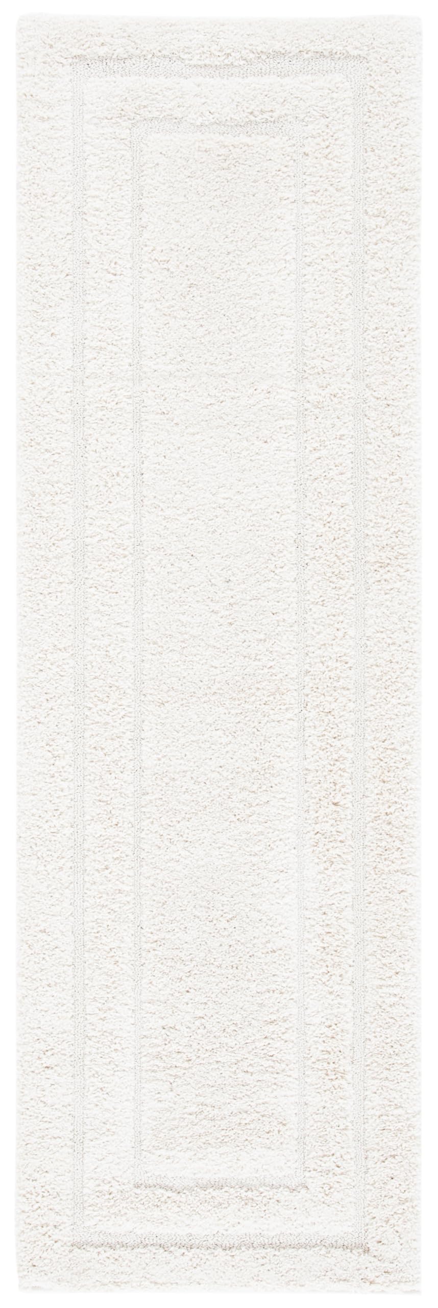 SAFAVIEH Florida Shag Rug 8'x10', Soft Plush Modern Cream SG454-1111