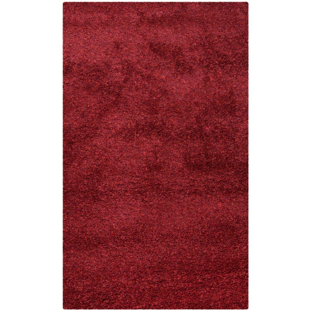 SAFAVIEH Area Rug 8x10 - California Shag Collection - Large - Beige, Non-Shedding & Easy to Clean, Ultra Plush Thick Pile, Ideal for Living Room, Bedroom, Dining Space (SG151-1313)