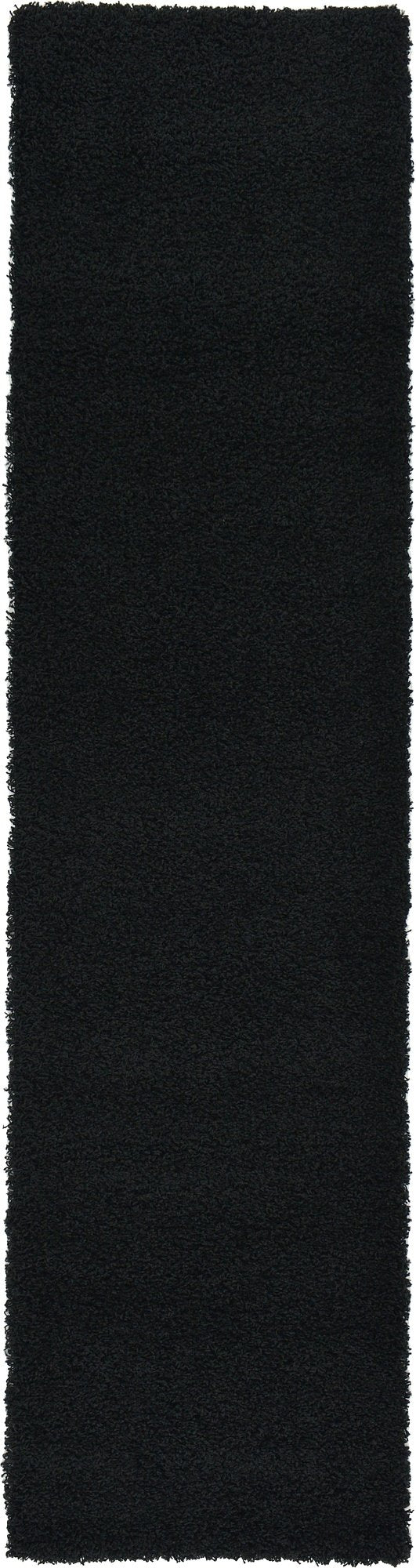 Unique Loom Solid Shag Collection Area Rug (8' x 10' Rectangle, Sandy Brown)