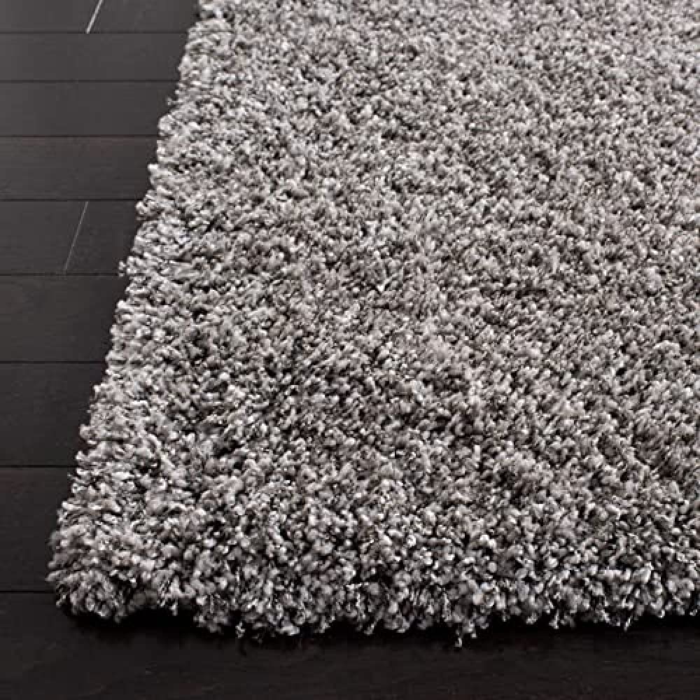 SAFAVIEH Area Rug 8x10 - California Shag Collection - Large - Beige, Non-Shedding & Easy to Clean, Ultra Plush Thick Pile, Ideal for Living Room, Bedroom, Dining Space (SG151-1313)