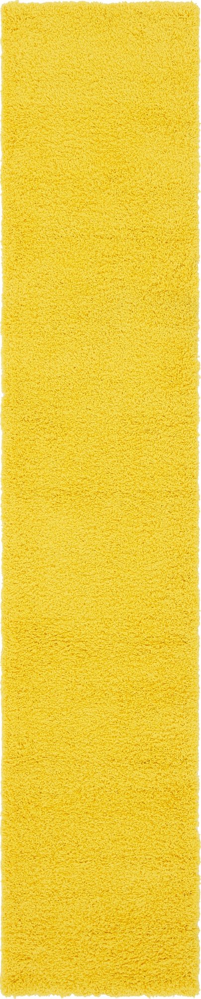 Unique Loom Solid Shag Collection Area Rug (8' x 10' Rectangle, Sandy Brown)