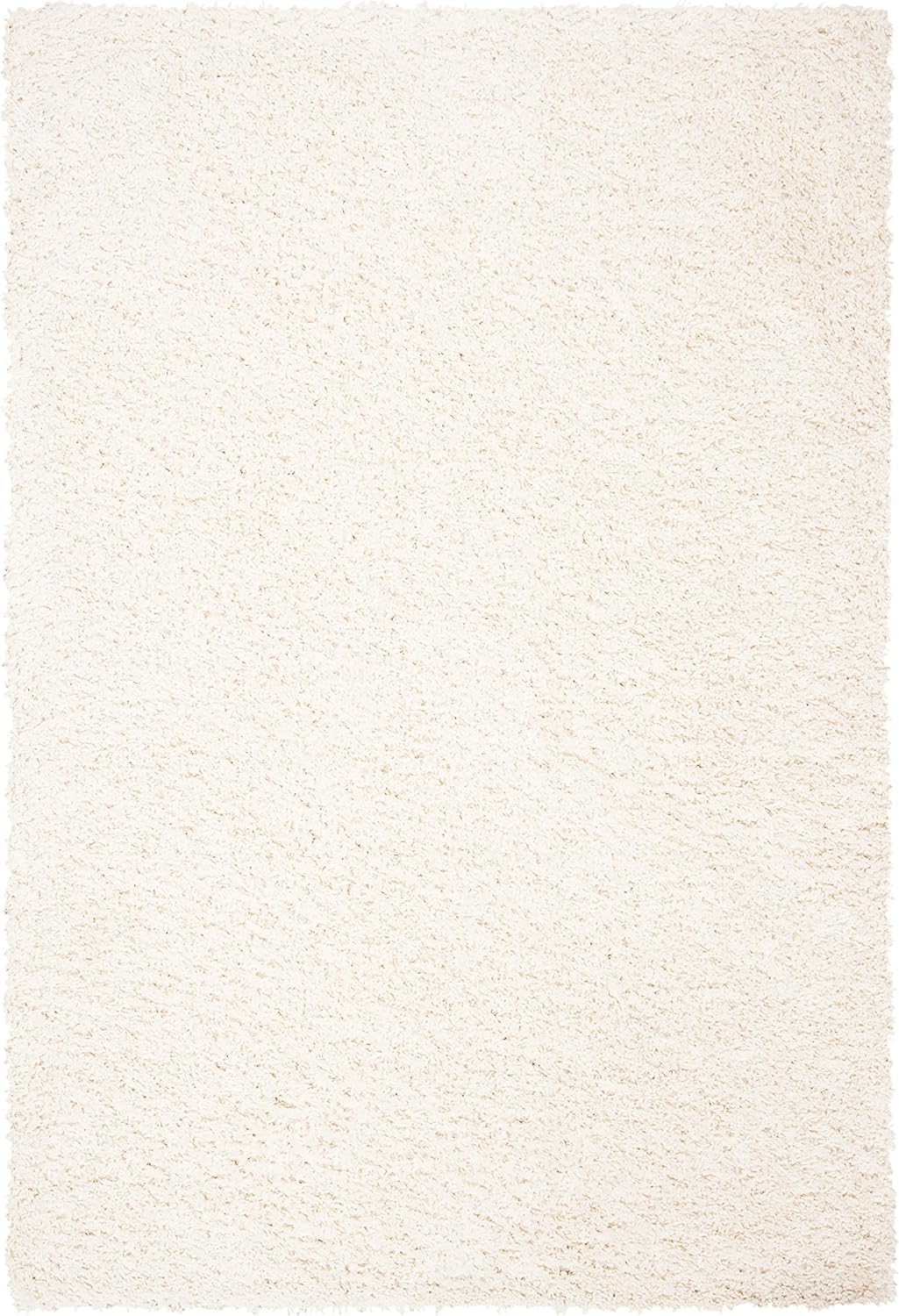 SAFAVIEH August Shag Rug 5'3"x7'6", Soft Plush Modern Ivory AUG200C