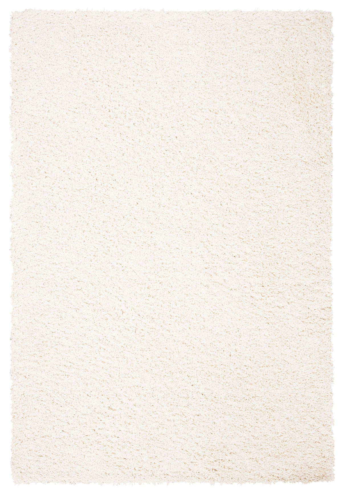 SAFAVIEH August Shag Rug 5'3"x7'6", Soft Plush Modern Ivory AUG200C