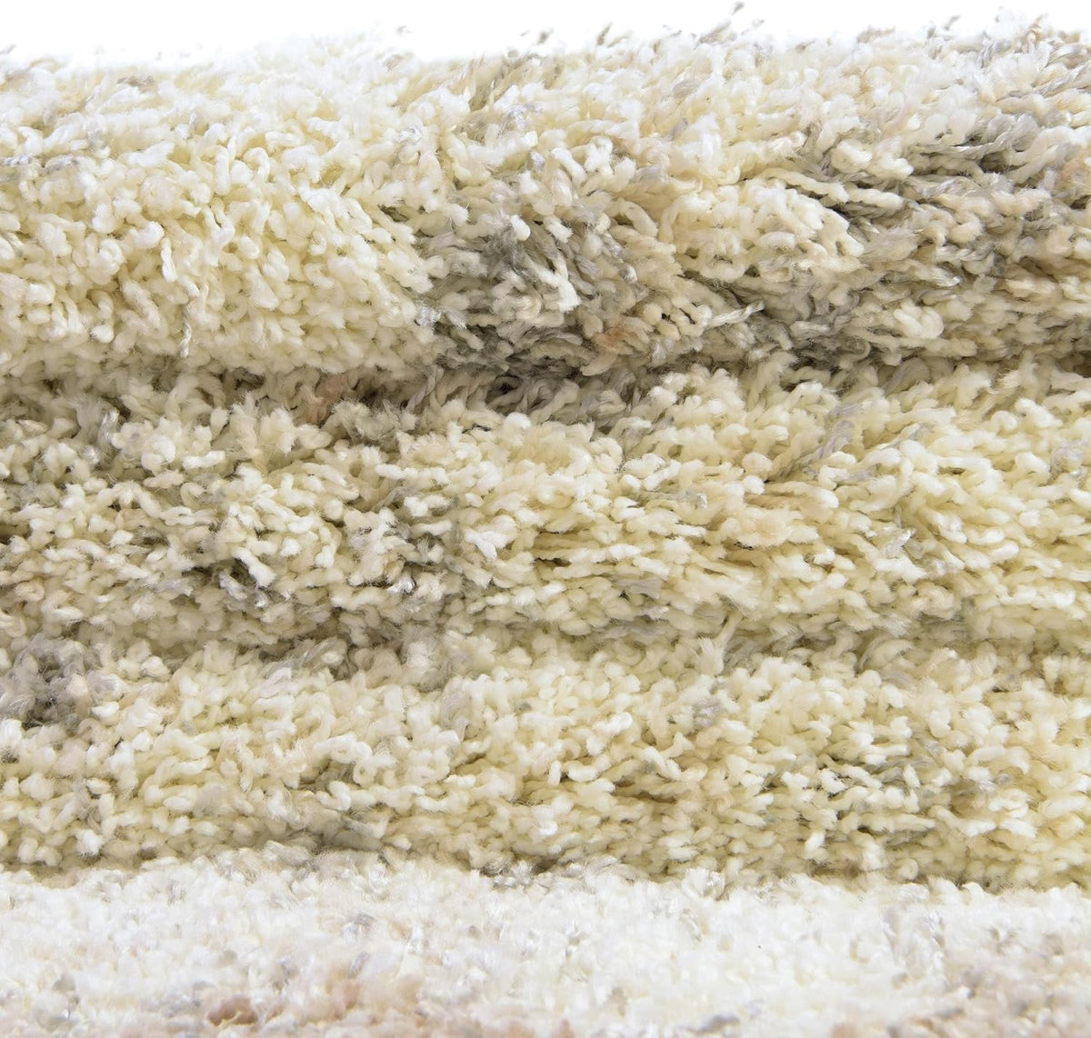 Rugs.com - Soft Touch Shag Rug – 7' 1 x 10' Khaki Shag Rug – Plush Easy-Clean Area Rug, Ideal for Bedrooms, Living Rooms, and Offices