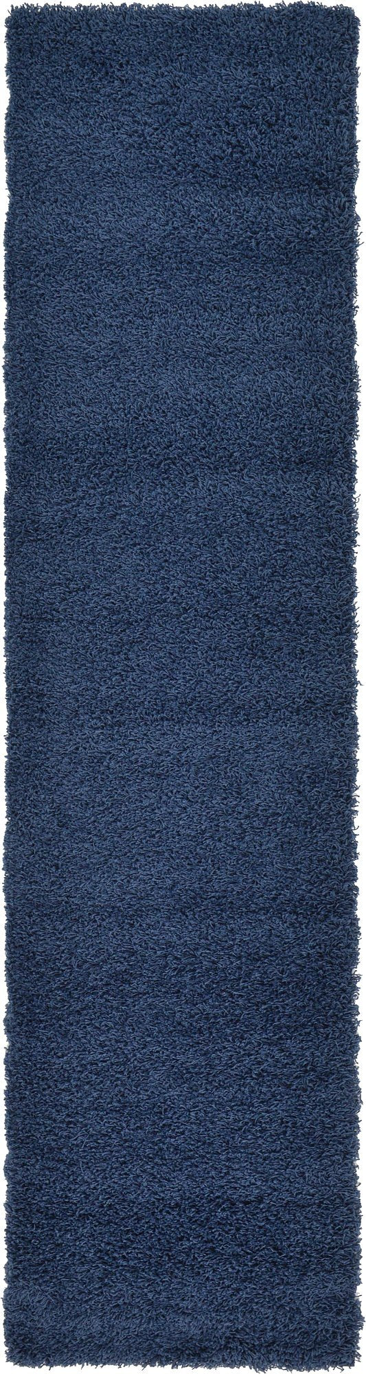 Unique Loom Solid Shag Collection Area Rug (8' x 10' Rectangle, Sandy Brown)