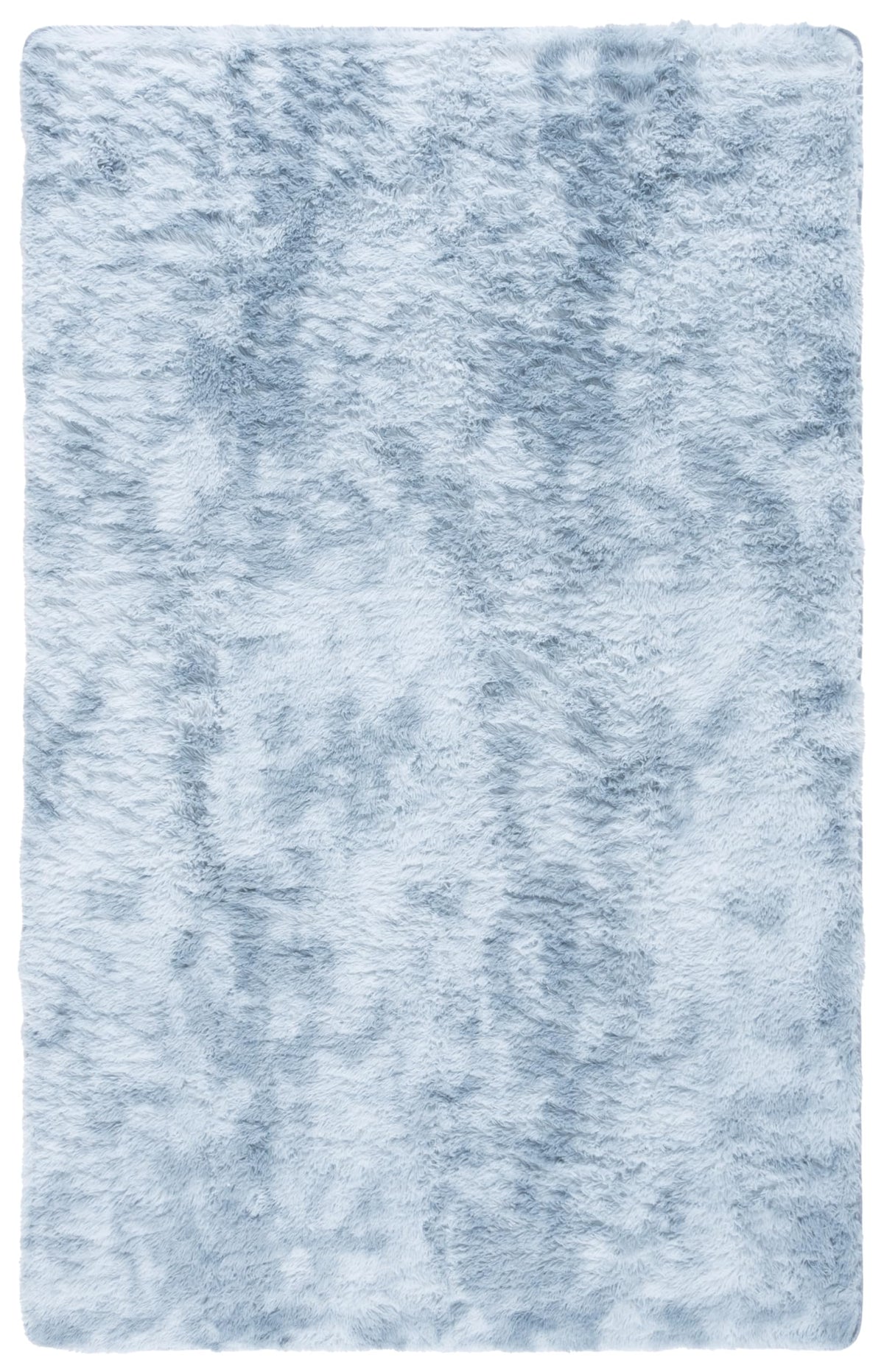 SAFAVIEH Rainbow Shag Collection Area Rug - 8' x 10', Light Beige, Slip Resistant, Non-Shedding & Easy Care, 1.6-inch Thick, Ideal for Living Room, Bedroom, Home Office, Dining Space (RBO100A-8)