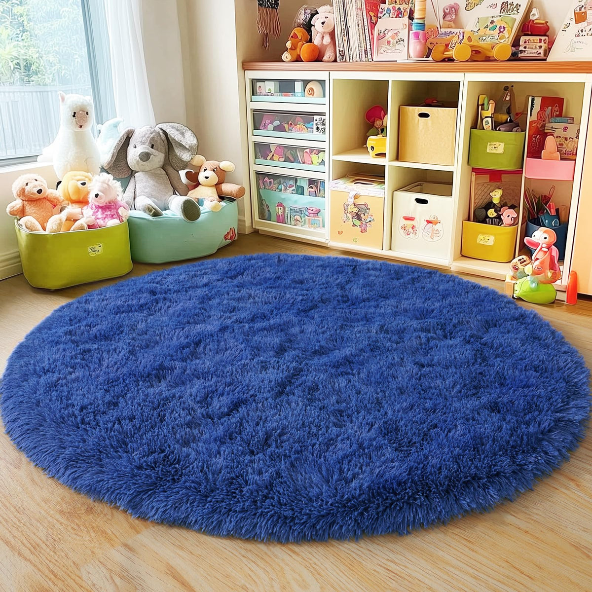 8x10 Area Rugs for Living Room, Ultra Soft Large Shag Black Bedroom Rug Upgrade Non-Slip Plush Modern Fluffy Carpet for Kids Boys Girls Room Home Decor Aesthetic