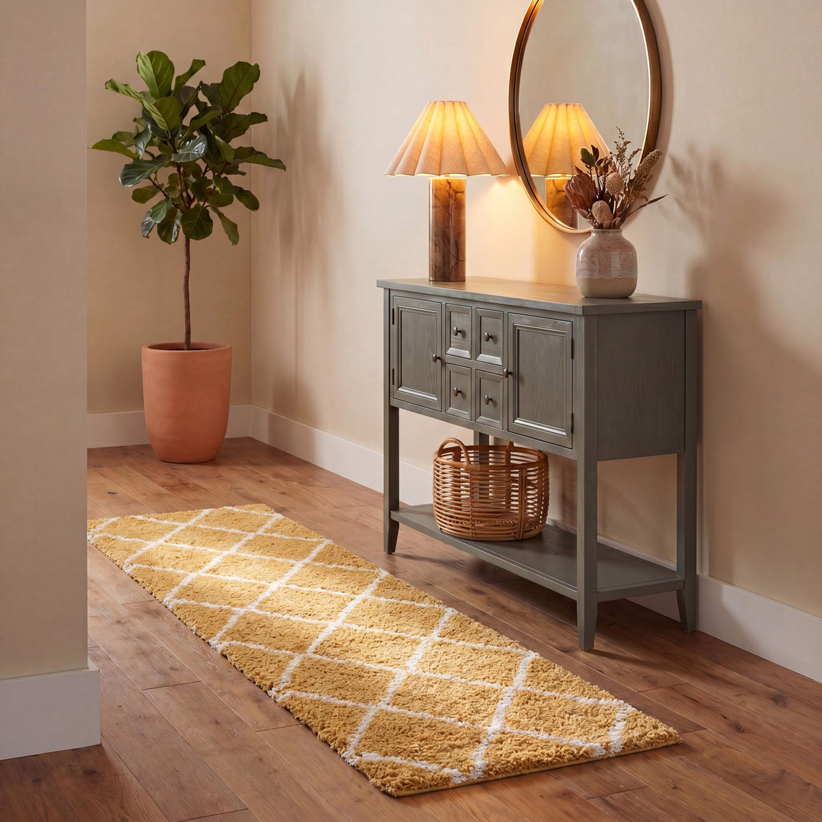 SAFAVIEH Hudson Shag Rug 8'x10', Soft Plush Moroccan Ivory & Beige SGH281D