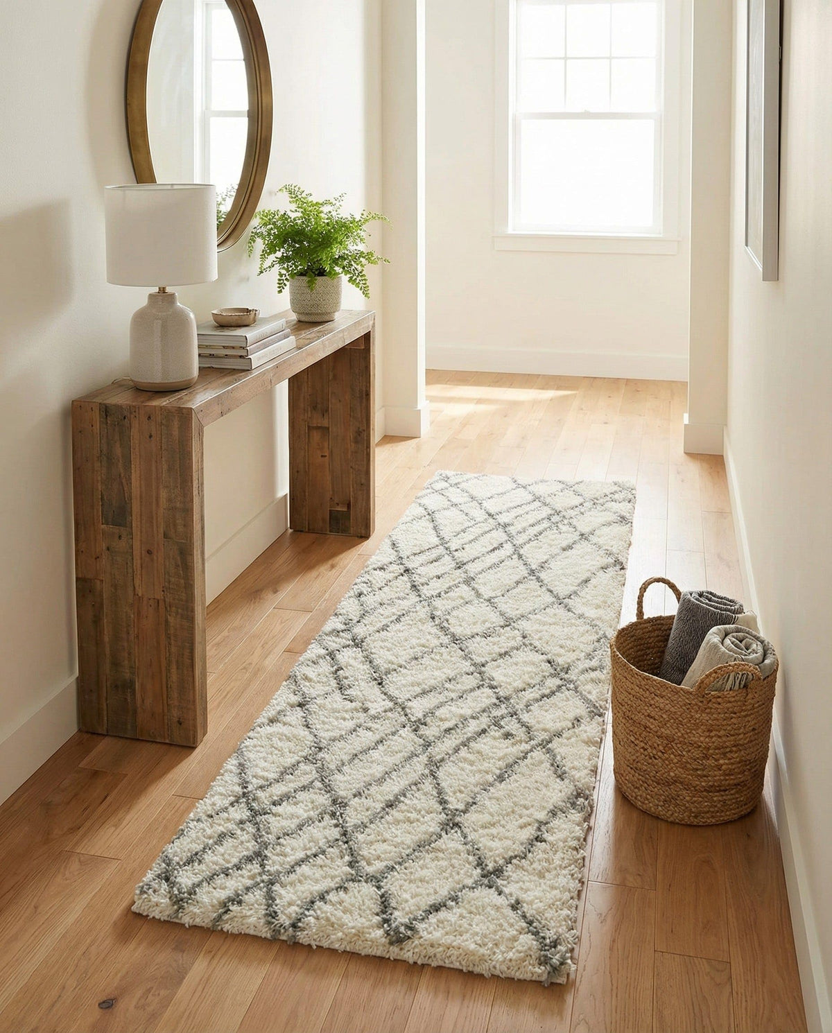 Rugs.com - Soft Touch Shag Rug – 6' 1 x 9' Sage Green Plush Shag Rug – Ultra Soft High Pile Area Rug for Bedroom, Living Room, and Home Office