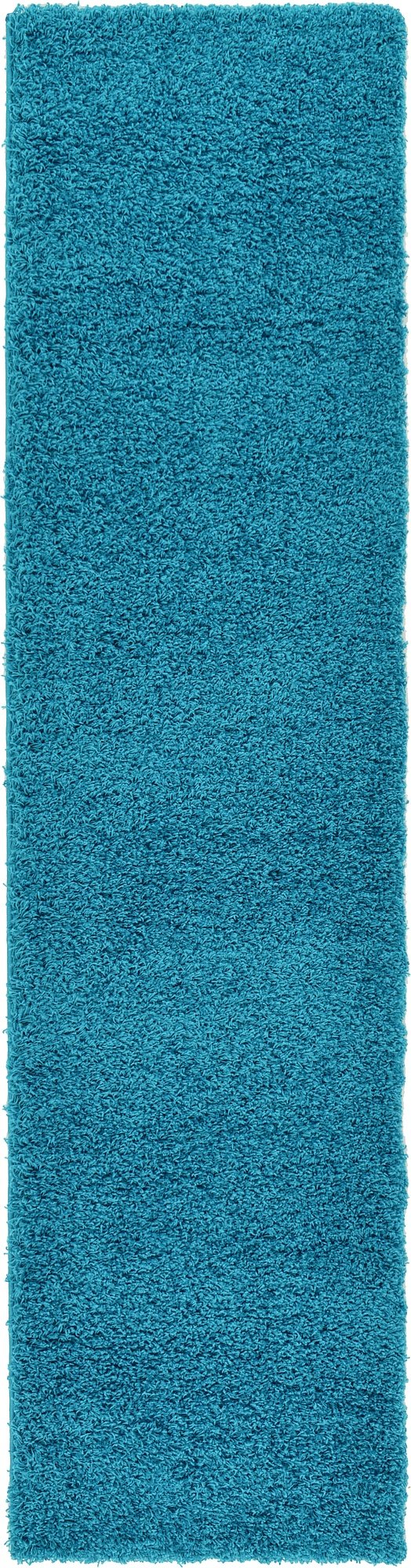Unique Loom Solid Shag Collection Area Rug (8' x 10' Rectangle, Sandy Brown)