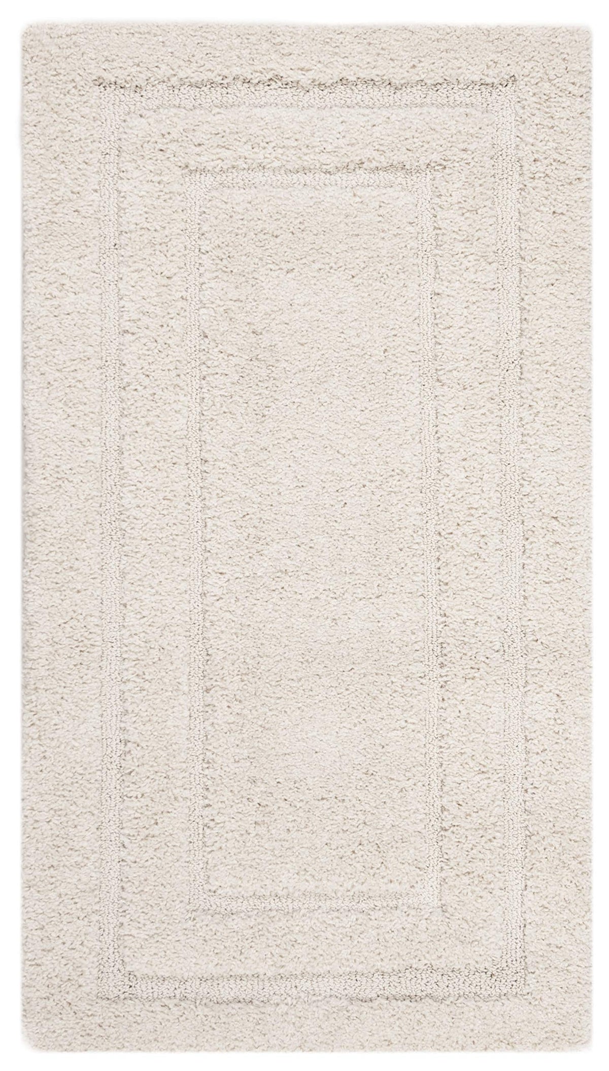 SAFAVIEH Florida Shag Rug 8'x10', Soft Plush Modern Cream SG454-1111