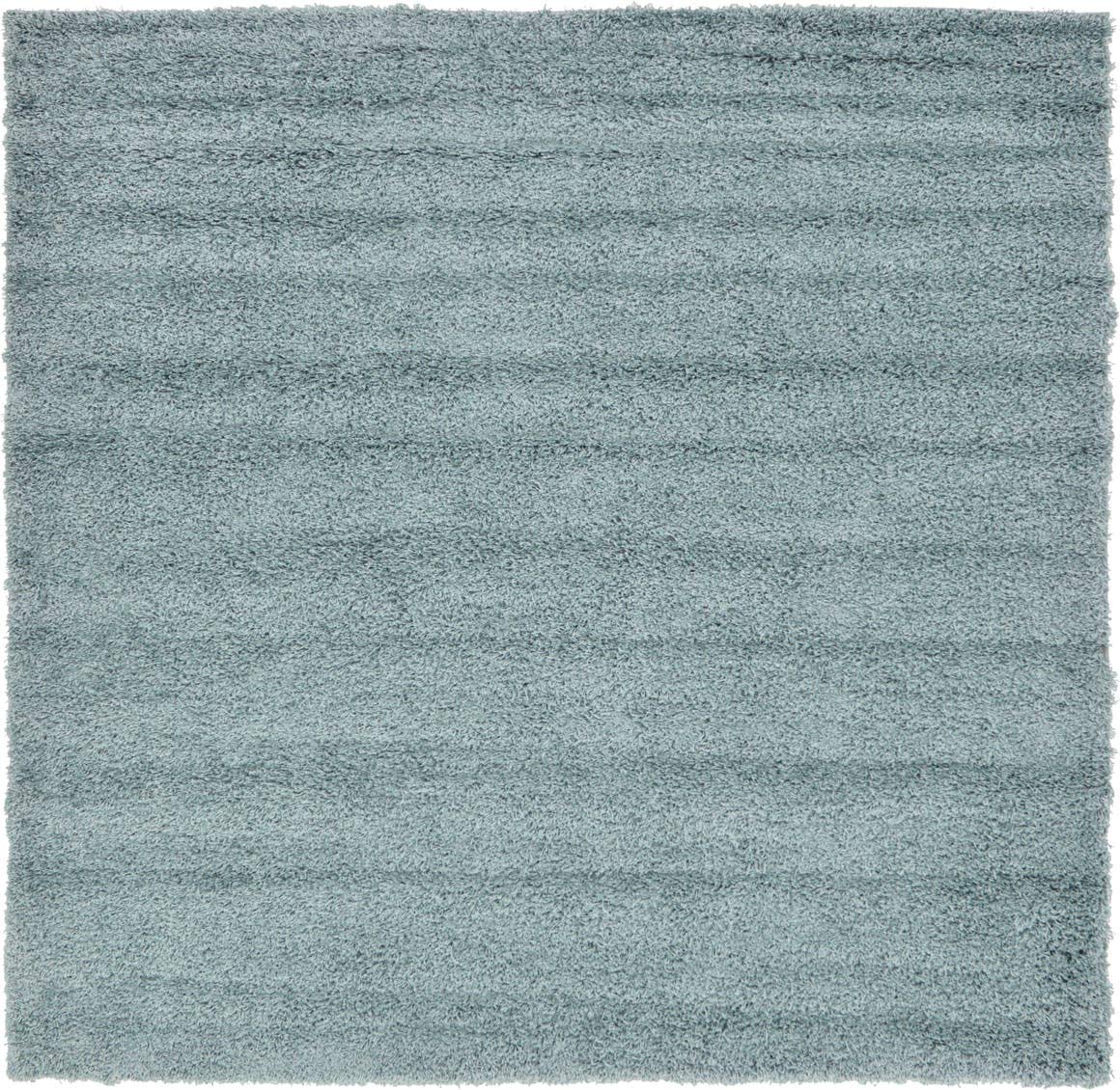Unique Loom Solid Shag Collection Area Rug (8' x 10' Rectangle, Sandy Brown)