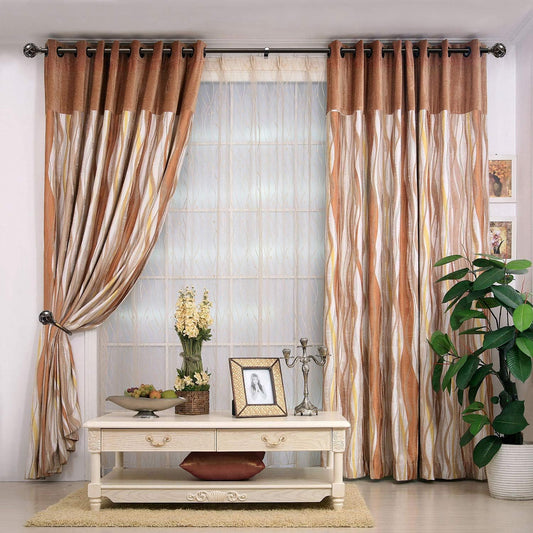 KAMANINA Decorative Curtain Drapery Holdbacks, Wall Mounted, 2 Pack Bronze