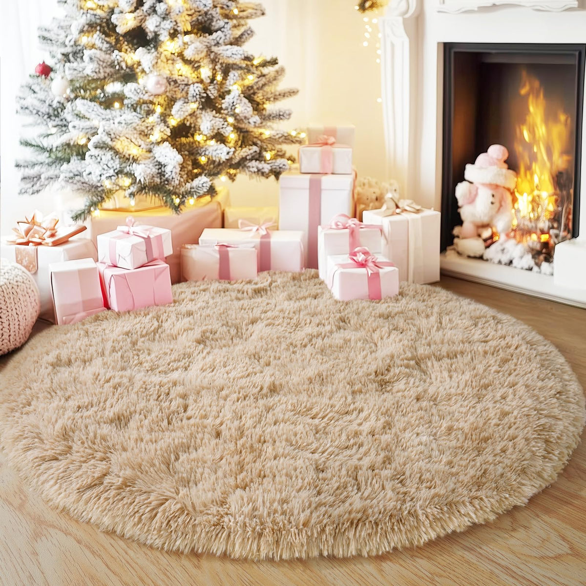 8x10 Area Rugs for Living Room, Ultra Soft Large Shag Black Bedroom Rug Upgrade Non-Slip Plush Modern Fluffy Carpet for Kids Boys Girls Room Home Decor Aesthetic