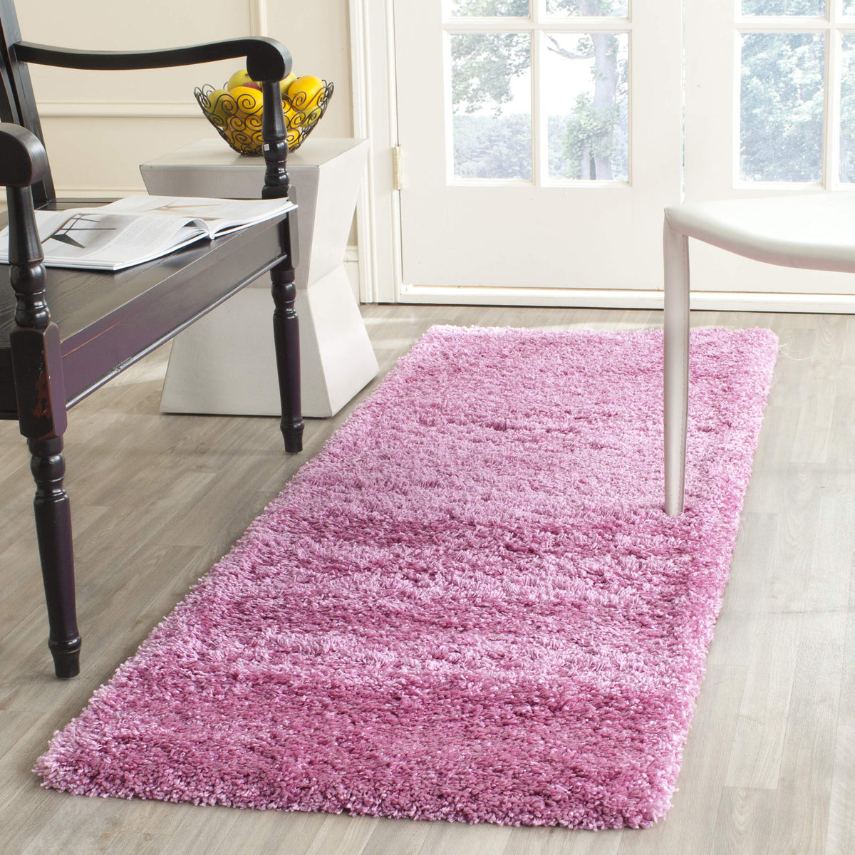 SAFAVIEH California Shag Collection Area Rug - 8' x 10', Ivory, Non-Shedding & Easy to Clean, Ultra Plush Thick Pile, Ideal for Living Room, Bedroom, Dining Space (SG151-1212)