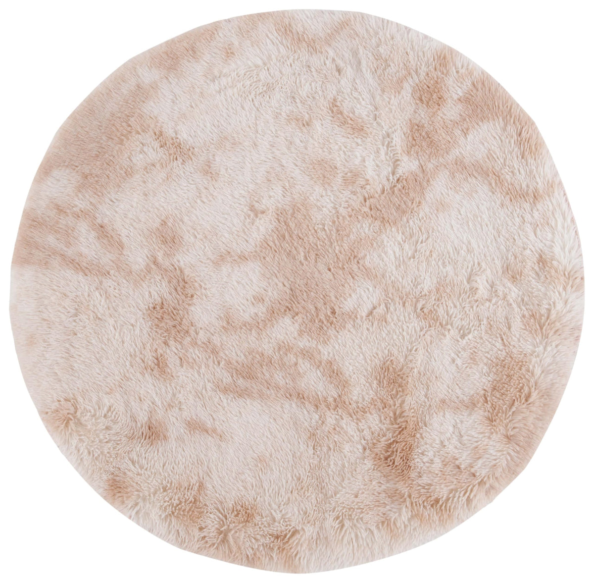 SAFAVIEH Rainbow Shag Collection Area Rug - 8' x 10', Light Beige, Slip Resistant, Non-Shedding & Easy Care, 1.6-inch Thick, Ideal for Living Room, Bedroom, Home Office, Dining Space (RBO100A-8)