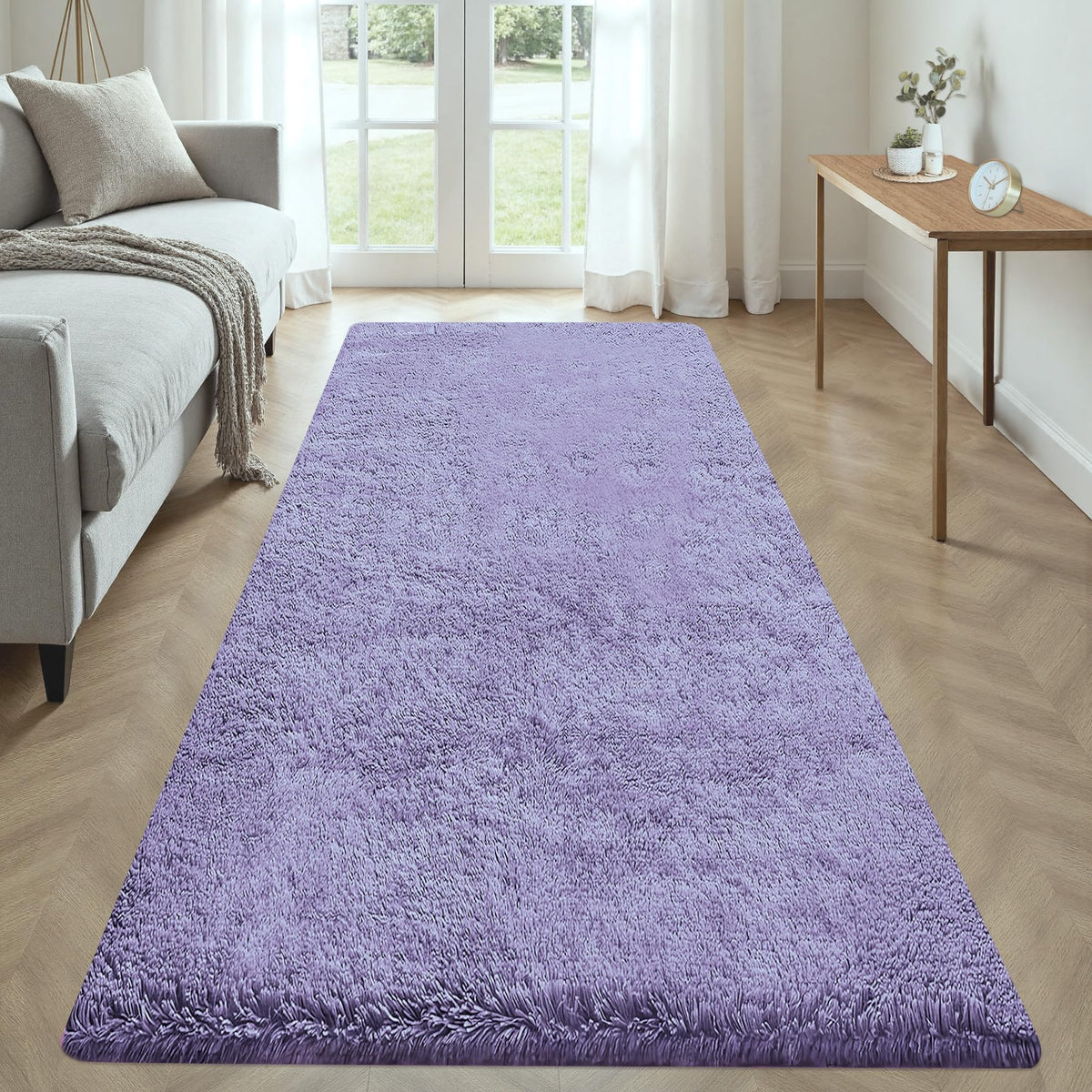 8x10 Area Rugs for Living Room: Fluffy Shag Soft Washable Rug Large Fuzzy Plush Indoor Carpet for Bedroom Nursery Playroom Kids Girls Boys Room (Camel, 8'x10')
