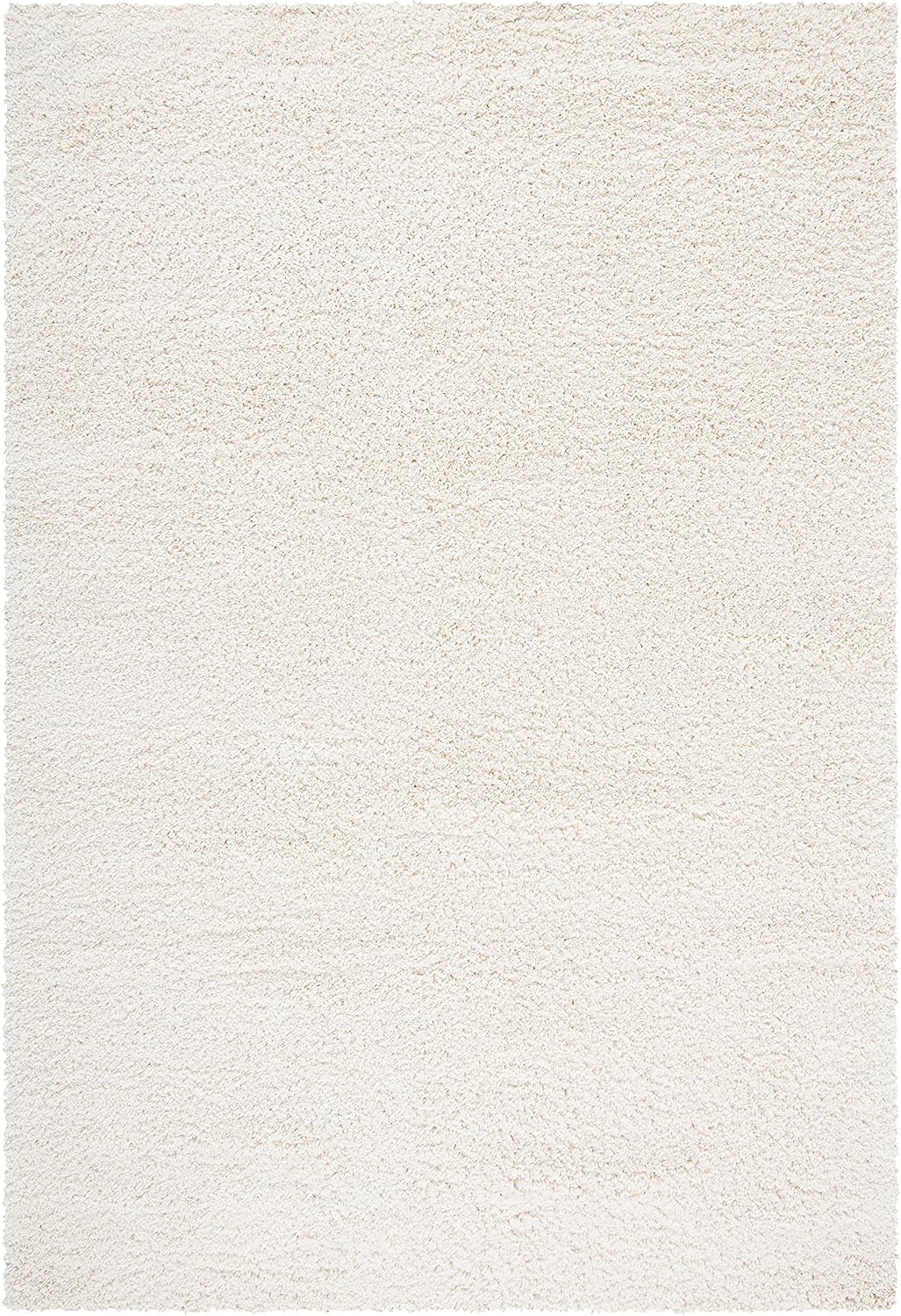 SAFAVIEH California Shag Collection Area Rug - 8'6" x 12', Ivory, Non-Shedding & Easy to Clean, Ultra Plush Thick Pile, Ideal for Living Room, Bedroom, Dining Space (SG151-1212)
