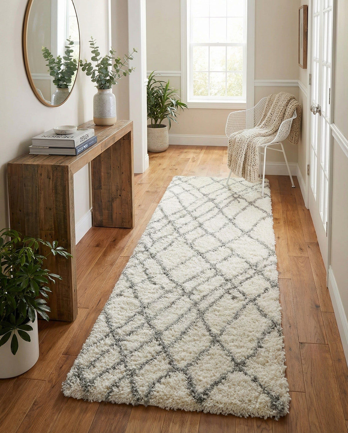 Rugs.com - Soft Touch Shag Rug – 6' 1 x 9' Sage Green Plush Shag Rug – Ultra Soft High Pile Area Rug for Bedroom, Living Room, and Home Office