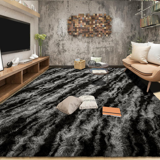 Tepook Fluffy Large Rugs for Living Room, 8x10 Area Rugs for Bedroom