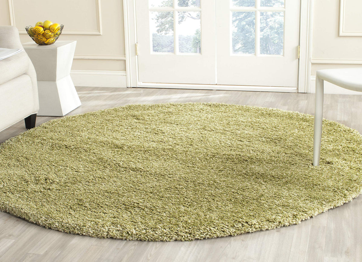 SAFAVIEH Area Rug 8x10 - California Shag Collection - Large - Beige, Non-Shedding & Easy to Clean, Ultra Plush Thick Pile, Ideal for Living Room, Bedroom, Dining Space (SG151-1313)