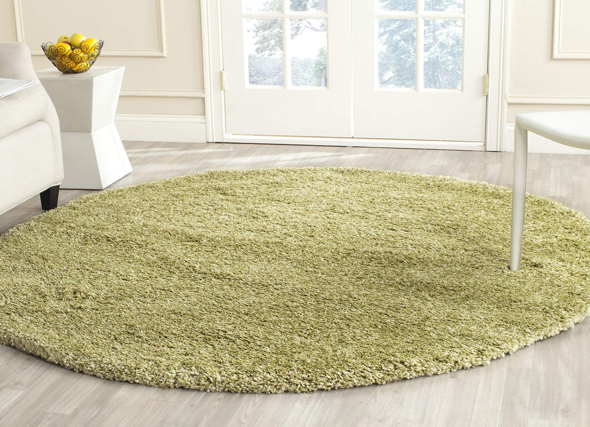SAFAVIEH Area Rug 8x10 - California Shag Collection - Large - Beige, Non-Shedding & Easy to Clean, Ultra Plush Thick Pile, Ideal for Living Room, Bedroom, Dining Space (SG151-1313)