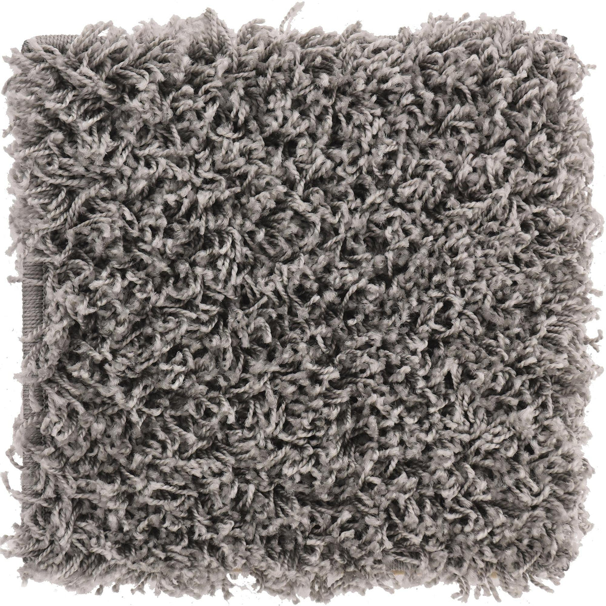 Unique Loom Solid Shag Collection Area Rug (8' x 10' Rectangle, Sandy Brown)