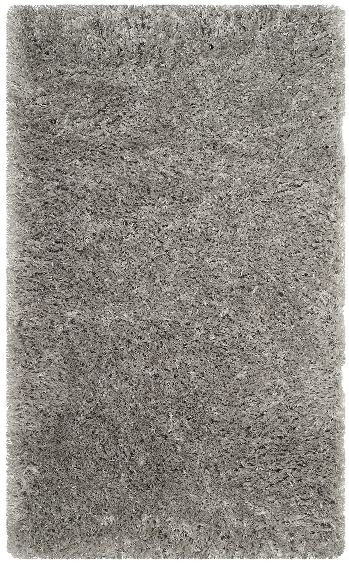 SAFAVIEH Polar Shag Collection Area Rug - 4' Round, Light Beige, Solid Glam Design, Non-Shedding & Easy Care, 3-inch Thick Ideal for High Traffic Areas in Living Room, Bedroom (PSG800A)