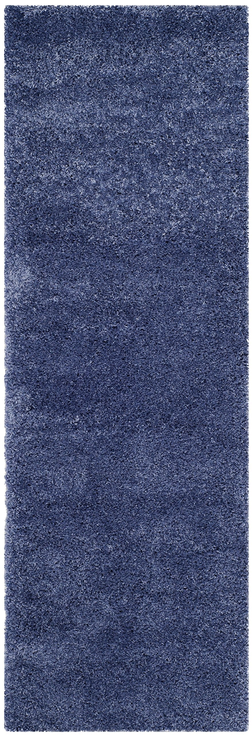SAFAVIEH California Shag Collection Area Rug - 8' x 10', Ivory, Non-Shedding & Easy to Clean, Ultra Plush Thick Pile, Ideal for Living Room, Bedroom, Dining Space (SG151-1212)