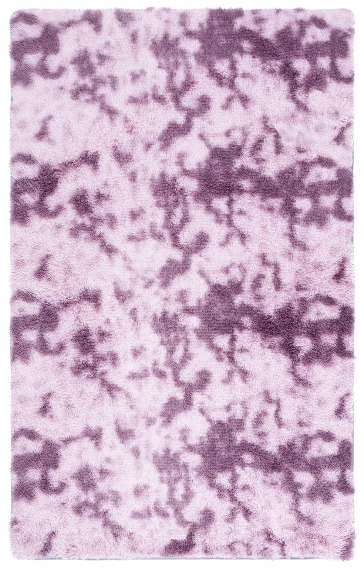 SAFAVIEH Rainbow Shag Collection Area Rug - 8' x 10', Light Beige, Slip Resistant, Non-Shedding & Easy Care, 1.6-inch Thick, Ideal for Living Room, Bedroom, Home Office, Dining Space (RBO100A-8)