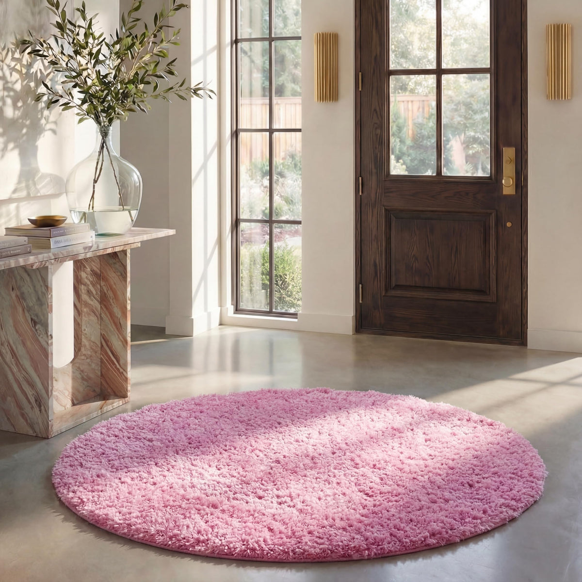 SAFAVIEH August Shag Rug 8'x10', Soft Plush Modern Ivory AUG900C
