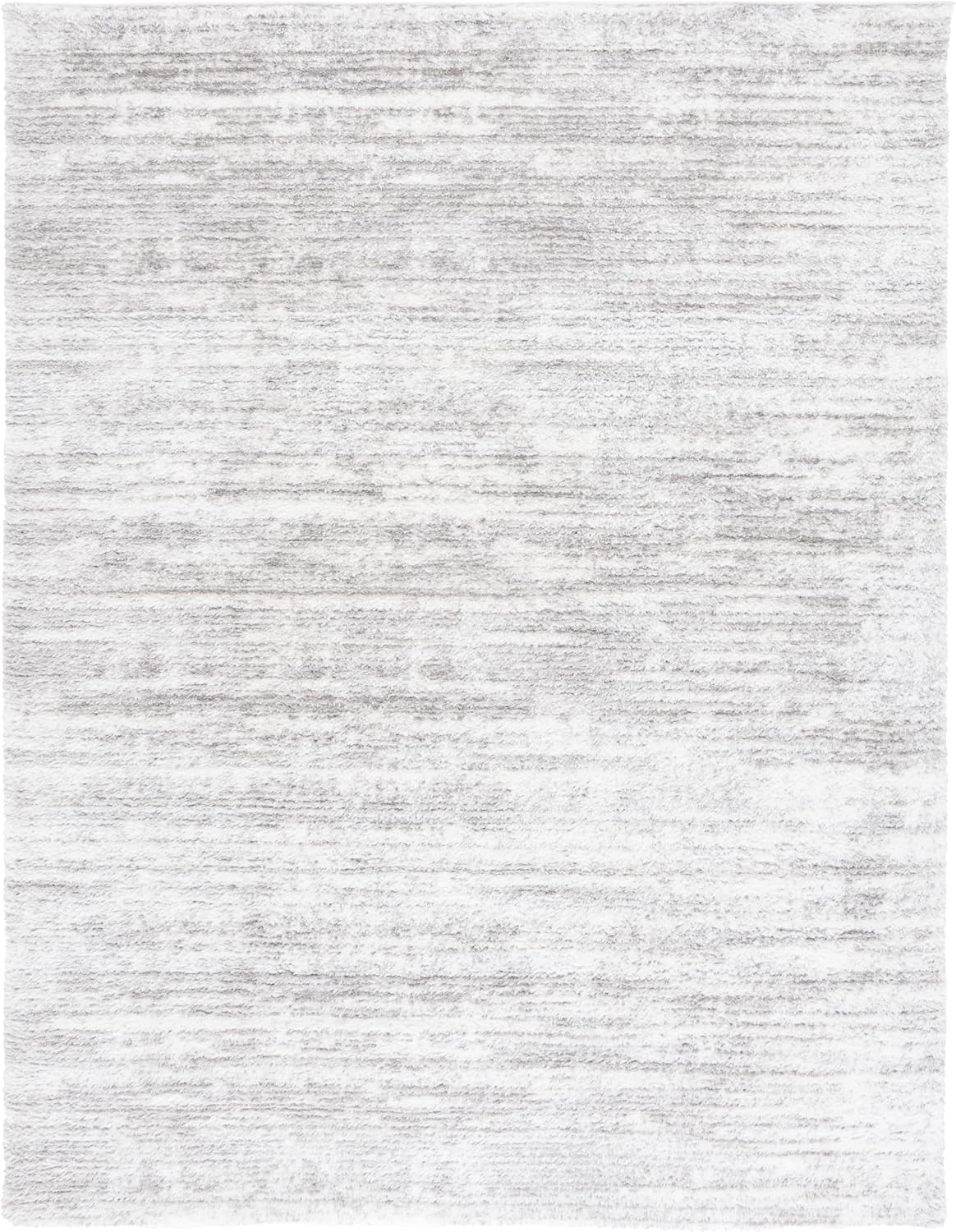 SAFAVIEH Tahoe Shag Rug 9x12, Plush Large Ivory & Grey THO653A