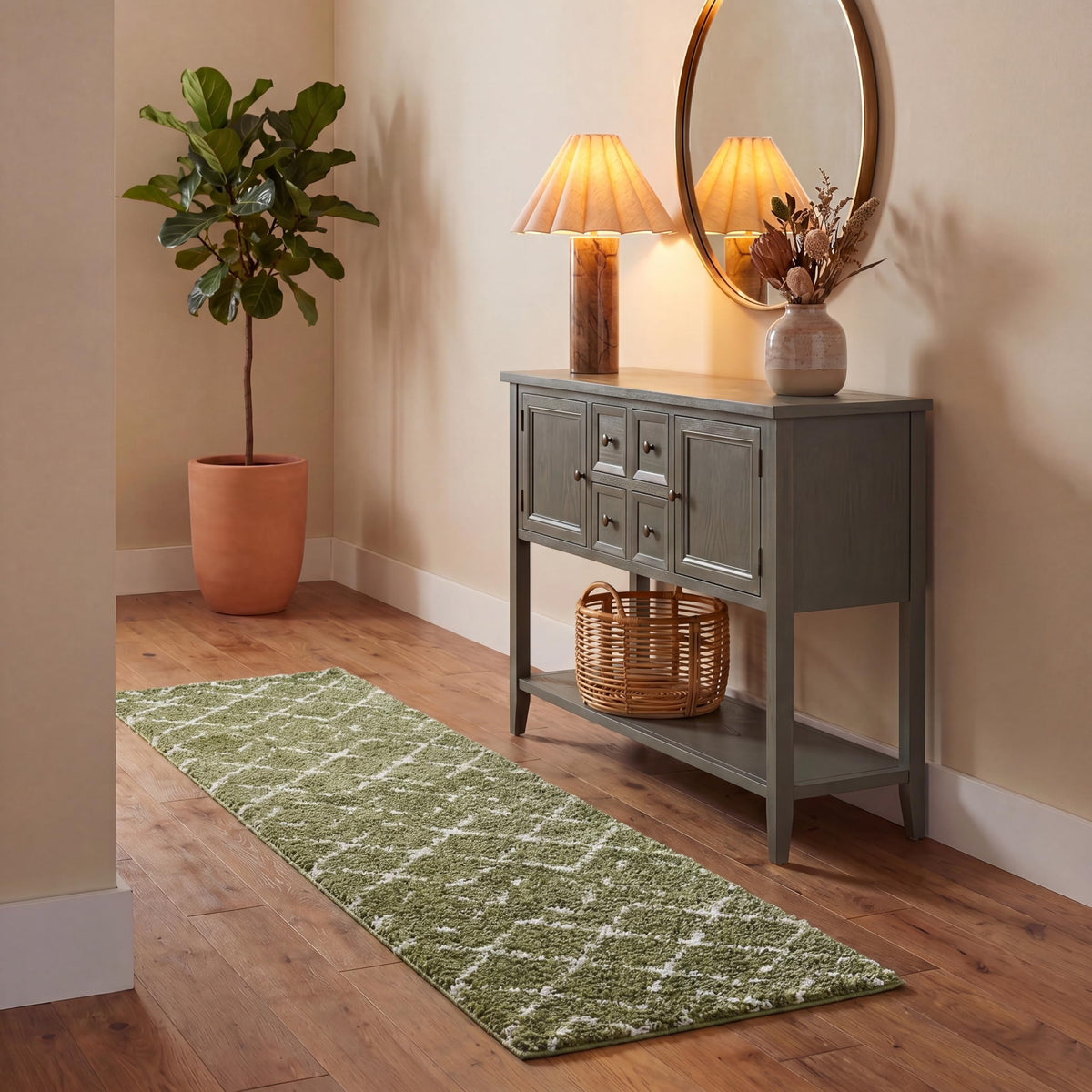 SAFAVIEH Arizona Shag Rug 5'1"x7'6", Soft Plush Ivory & Beige ASG743A