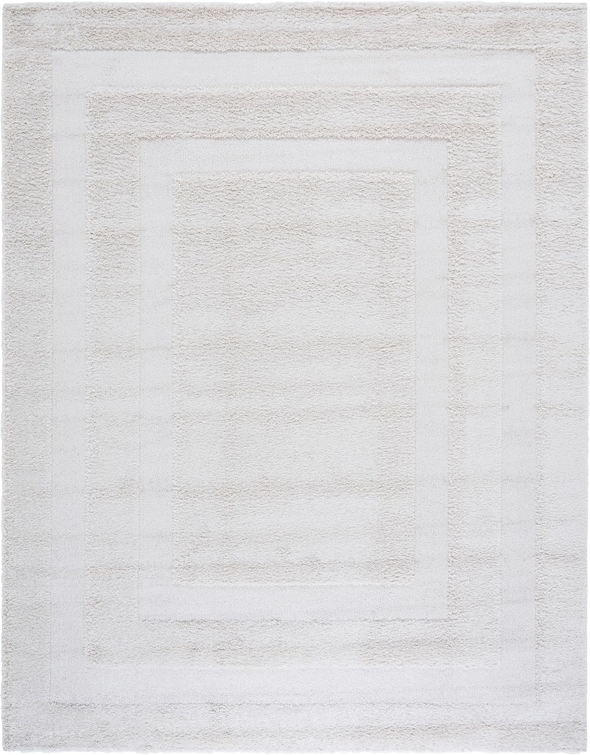 SAFAVIEH Florida Shag Rug 8'x10', Soft Plush Modern Cream SG454-1111