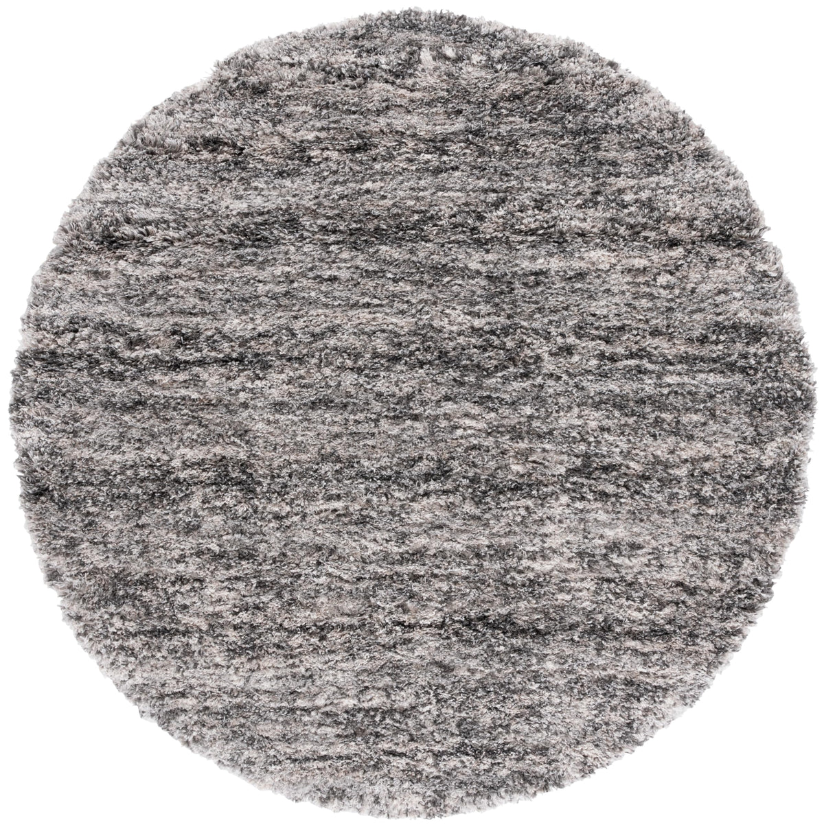 SAFAVIEH Iceland Shag Collection Area Rug - 10' x 14', Cream & Grey, Modern Design, Easy Care, 2.5-inch Thick Ideal for High Traffic Areas in Living Room, Bedroom (ISG519A)