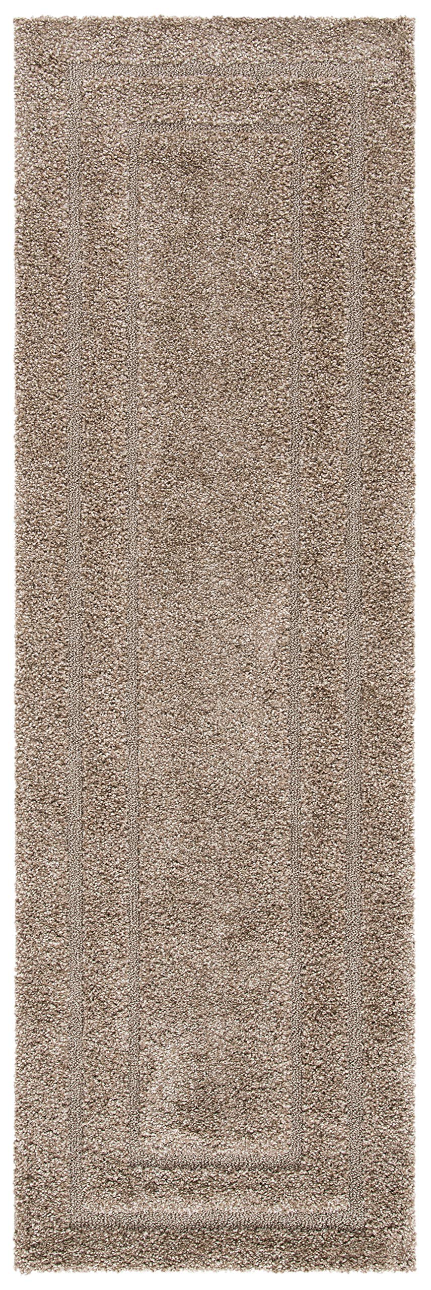 SAFAVIEH Florida Shag Rug 8'x10', Soft Plush Modern Cream SG454-1111