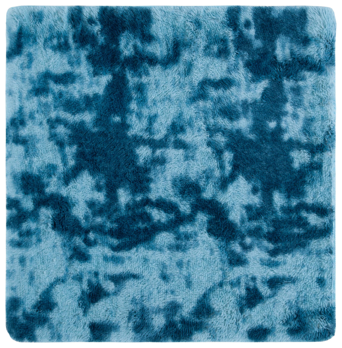 SAFAVIEH Rainbow Shag Collection Area Rug - 8' x 10', Light Beige, Slip Resistant, Non-Shedding & Easy Care, 1.6-inch Thick, Ideal for Living Room, Bedroom, Home Office, Dining Space (RBO100A-8)