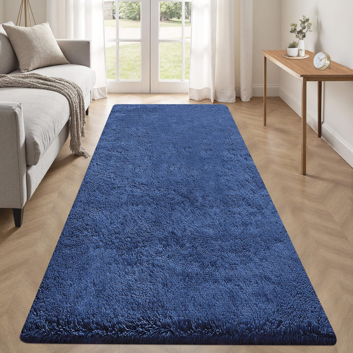 8x10 Area Rugs for Living Room: Fluffy Shag Soft Washable Rug Large Fuzzy Plush Indoor Carpet for Bedroom Nursery Playroom Kids Girls Boys Room (Camel, 8'x10')