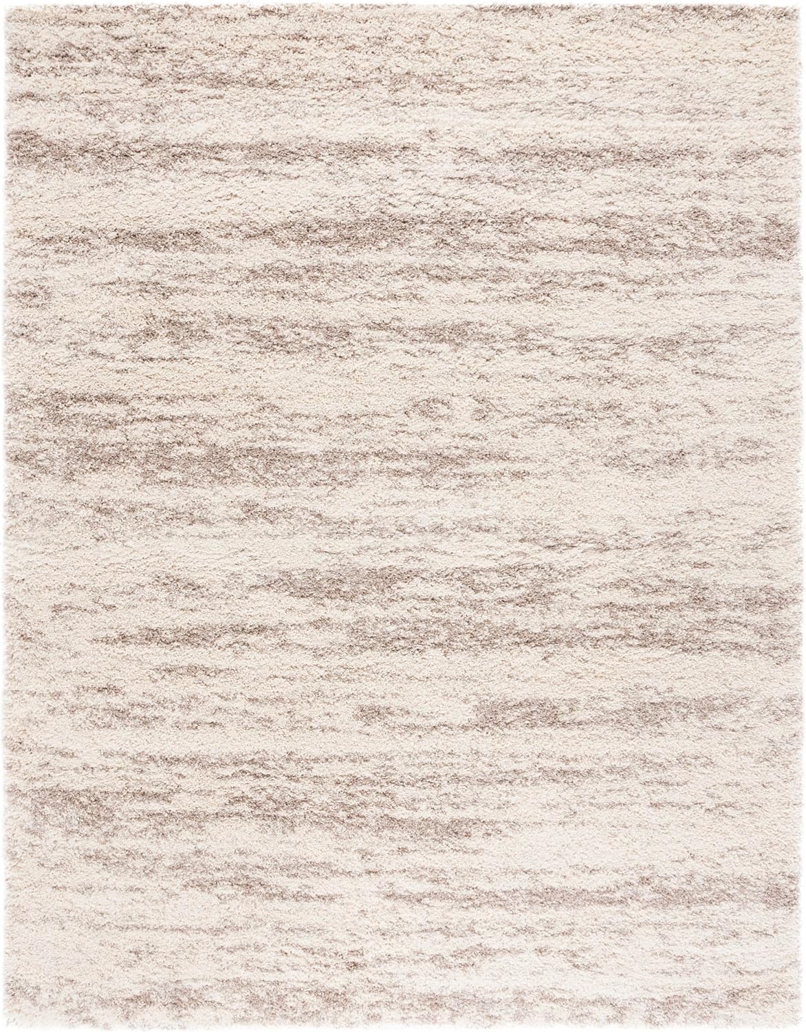 SAFAVIEH Hudson Shag Rug 8x10, Large Ivory & Beige SGH206B