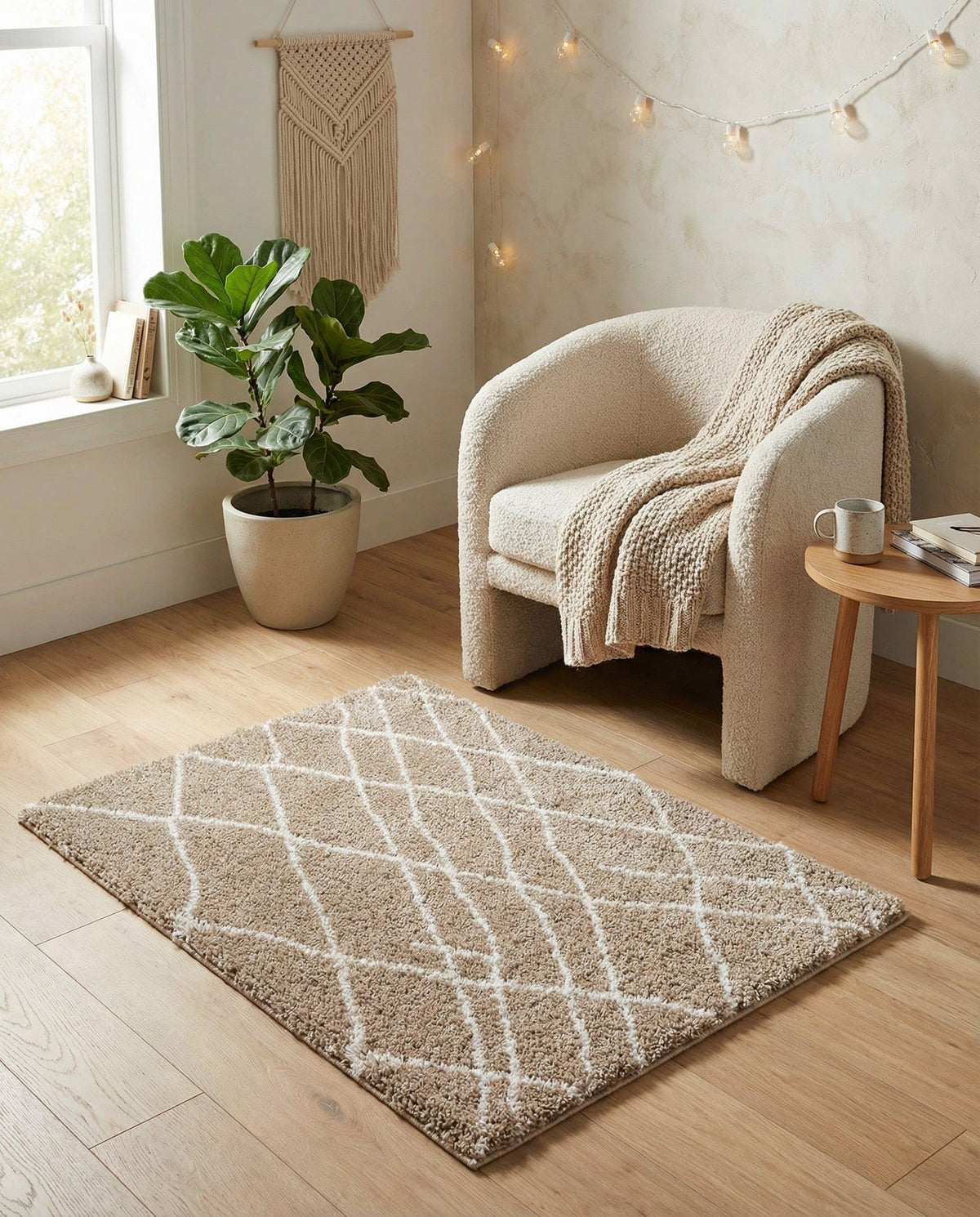 Rugs.com - Soft Touch Shag Rug – 6' 1 x 9' Sage Green Plush Shag Rug – Ultra Soft High Pile Area Rug for Bedroom, Living Room, and Home Office