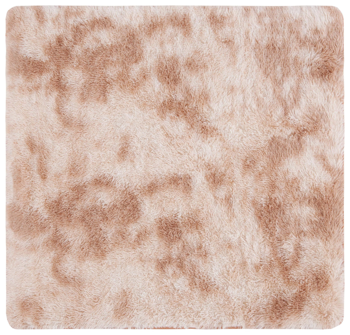 SAFAVIEH Rainbow Shag Collection Area Rug - 8' x 10', Light Beige, Slip Resistant, Non-Shedding & Easy Care, 1.6-inch Thick, Ideal for Living Room, Bedroom, Home Office, Dining Space (RBO100A-8)