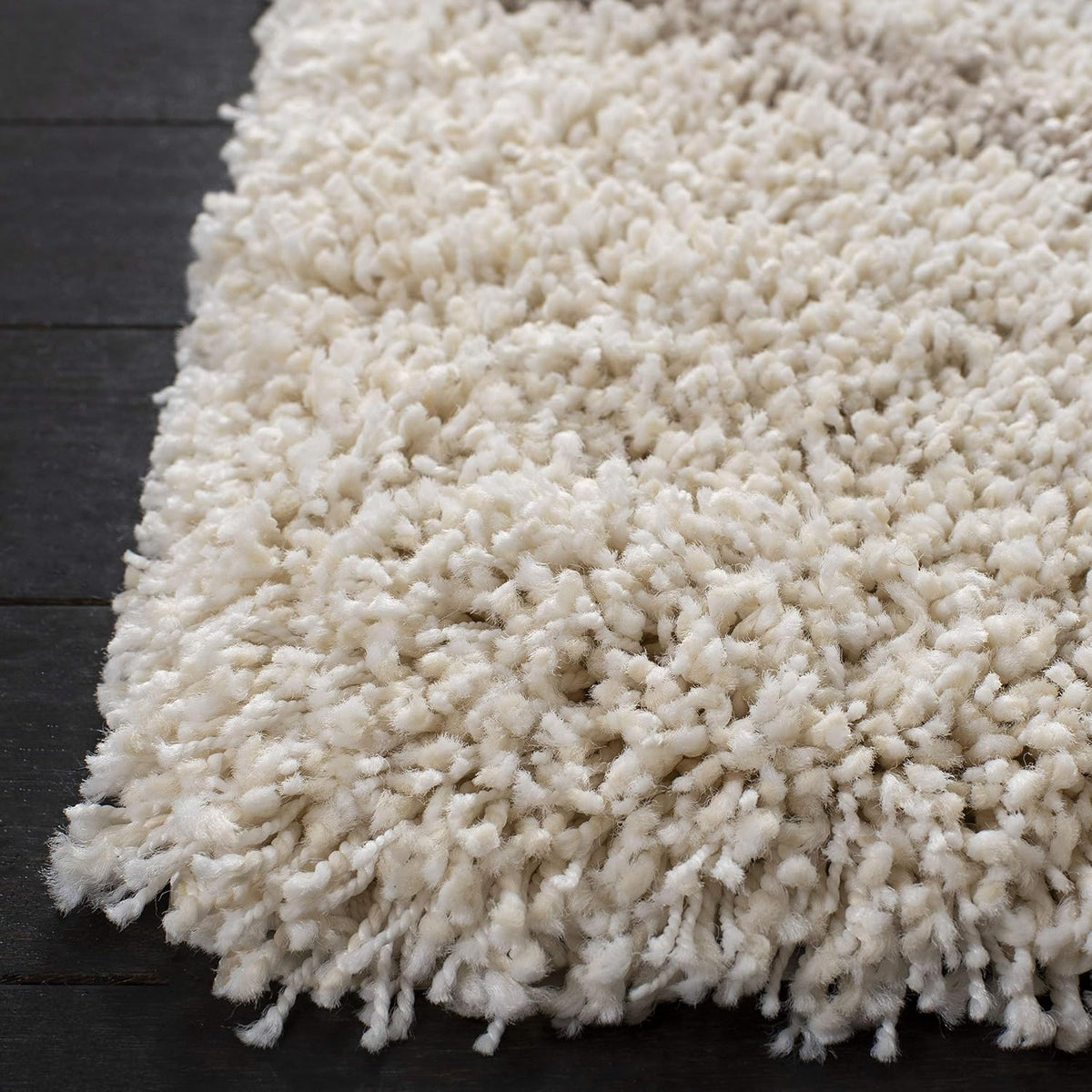 SAFAVIEH Hudson Shag Rug 8'x10', Soft Plush Moroccan Ivory & Beige SGH281D