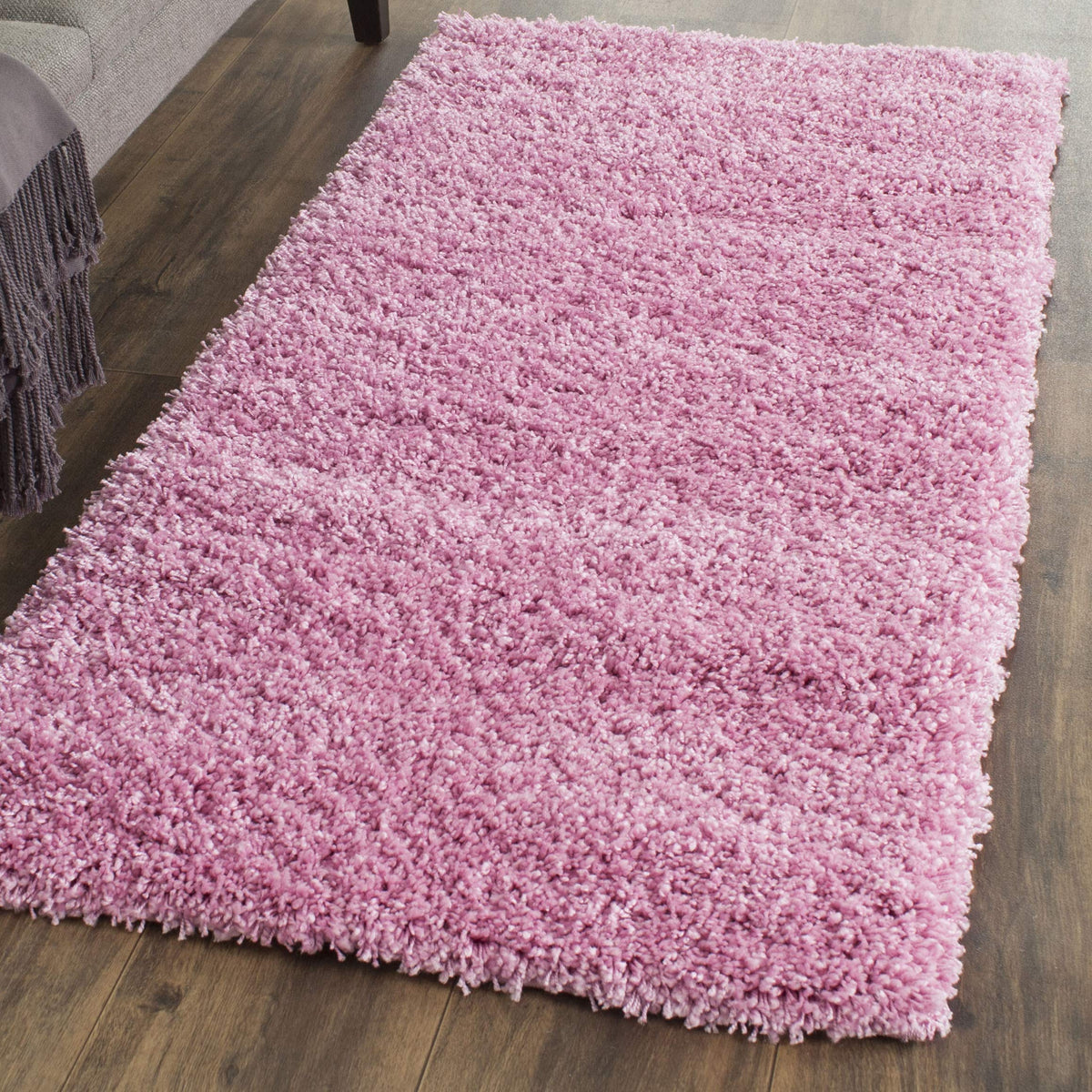SAFAVIEH Area Rug 8x10 - California Shag Collection - Large - Beige, Non-Shedding & Easy to Clean, Ultra Plush Thick Pile, Ideal for Living Room, Bedroom, Dining Space (SG151-1313)