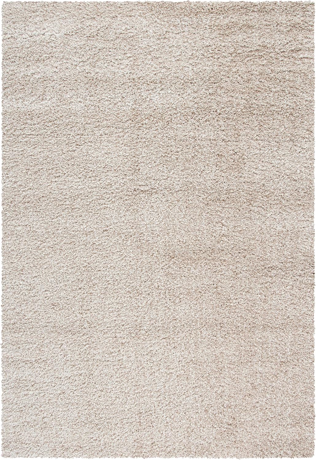 SAFAVIEH Area Rug 8x10 - California Shag Collection - Large - Beige, Non-Shedding & Easy to Clean, Ultra Plush Thick Pile, Ideal for Living Room, Bedroom, Dining Space (SG151-1313)